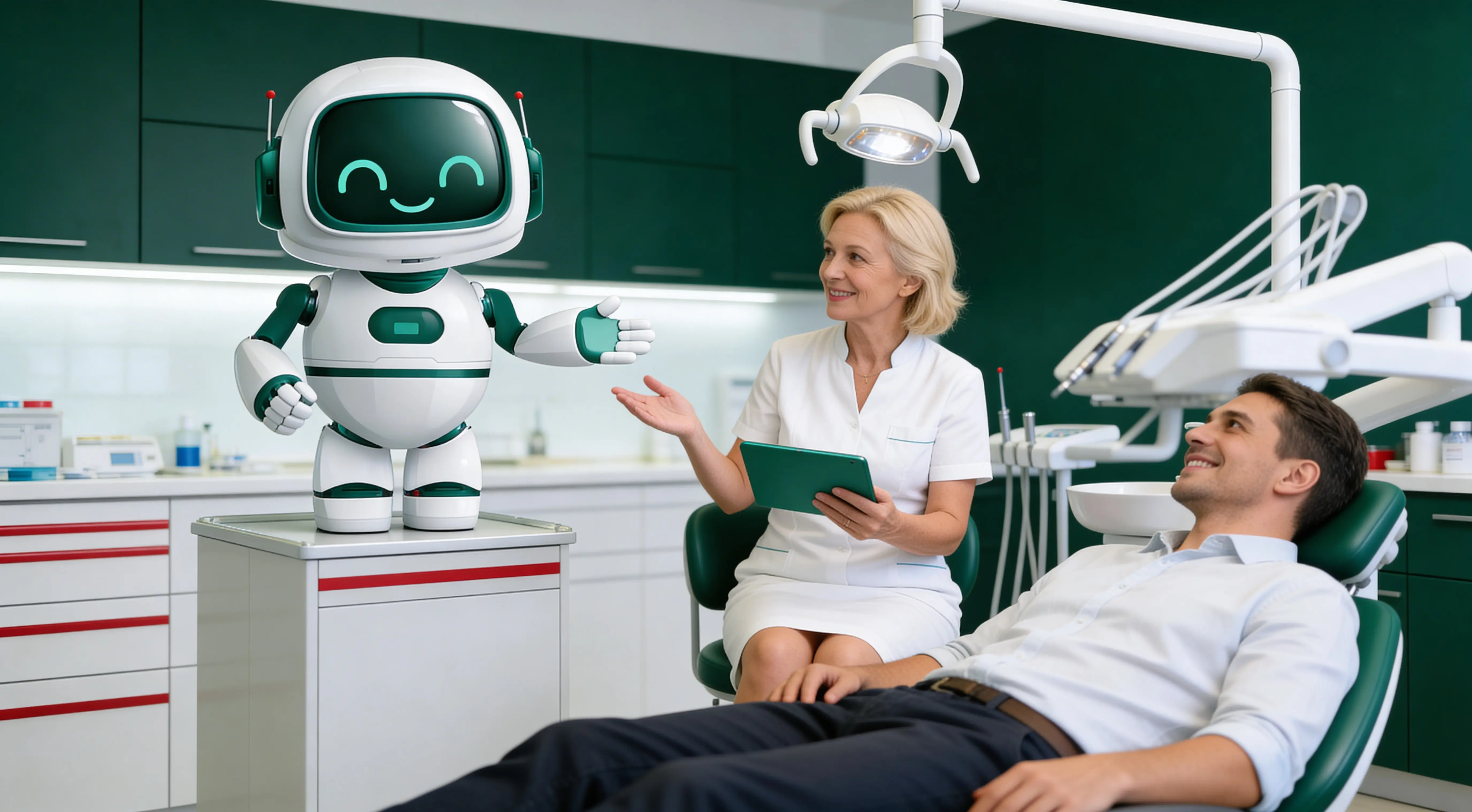 Zahnmedizin &ndash; Moderne Zahnarztpraxis, newio.ai